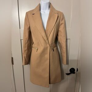 Women’s Topshop tan coat